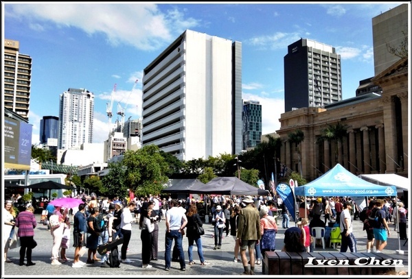 庫莎山.袋鼠角：《澳洲景點》2​018.9月澳洲之旅第一部曲\舊市政廳喬治王廣場\庫沙山\南岸公園\袋鼠角-『布理斯本』​