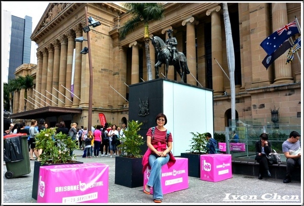 庫莎山.袋鼠角：《澳洲景點》2​018.9月澳洲之旅第一部曲\舊市政廳喬治王廣場\庫沙山\南岸公園\袋鼠角-『布理斯本』​