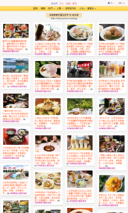 海綿飽飽的鳳梨城堡的美食牆