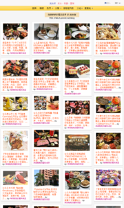 海綿飽飽的鳳梨城堡的美食牆