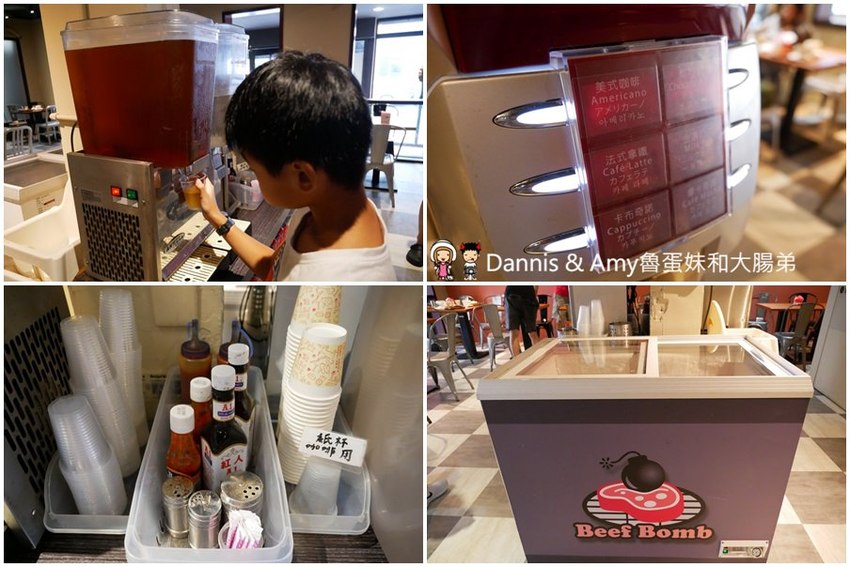 《新竹光華迷宮內的平價牛排》Beef Bomb 牛排(BB牛排)。厚片沙朗牛排雪花牛排。附酥皮濃湯。飲料冰淇淋無限享用。免費加飯加麵︱(影片)