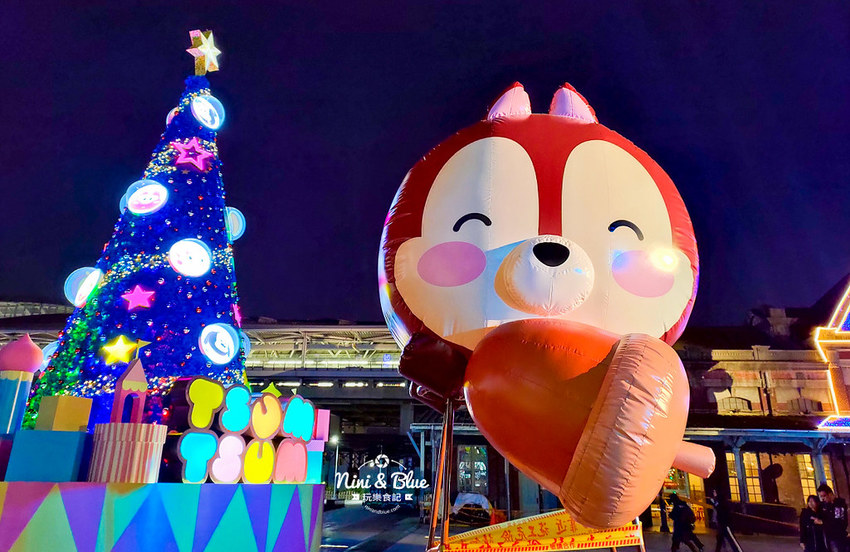 2019台中耶誕夢想世界.台中火車站前廣場18