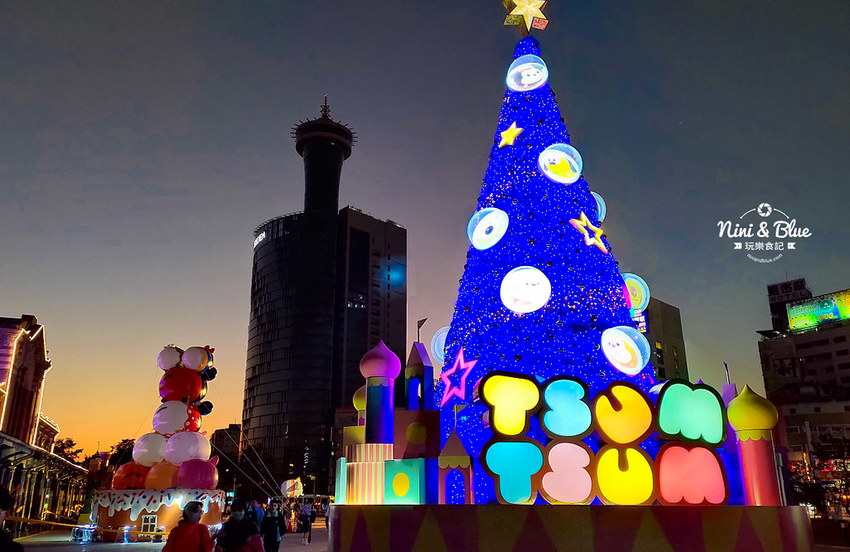 2019台中耶誕夢想世界.台中火車站前廣場12