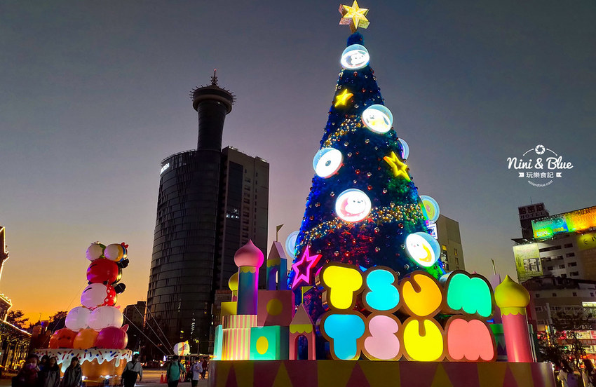 2019台中耶誕夢想世界.台中火車站前廣場13