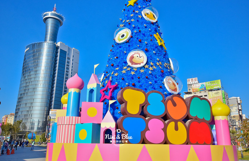 2019台中耶誕夢想世界.台中火車站前廣場05