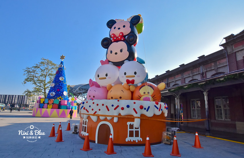 2019台中耶誕夢想世界.台中火車站前廣場04