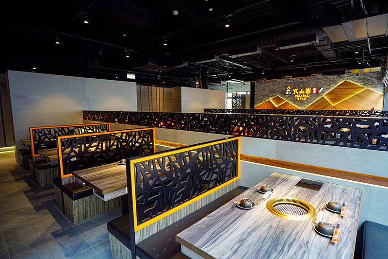 火山岩燒肉竹北旗艦店,貼心滿分服務/極盛牛豬勇士盤/松阪豬/梅花豬/霜降牛角切/PRIME肩夾板肉/哈根達斯/兒童友善餐廳