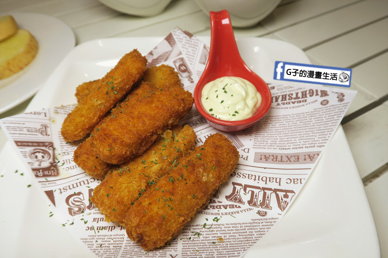 豐宇親子寵物友善餐廳 英式炸魚條 塔塔醬