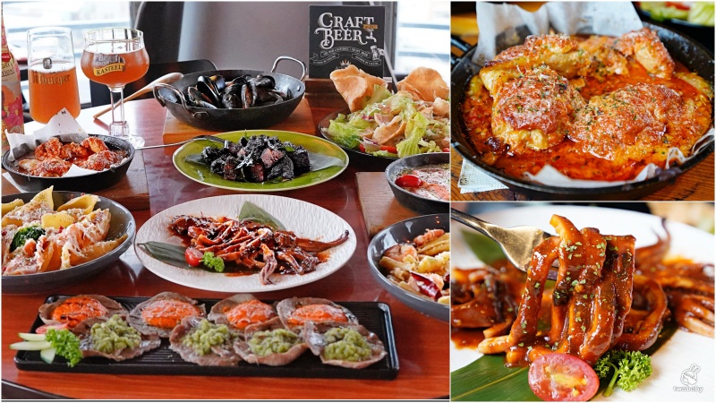 新北市板橋區新北市板橋區板橋高空景觀餐酒館｜ABV閣樓餐酒館板橋府中店 西蘇門答臘美食月 異國料理、300＋精釀啤酒