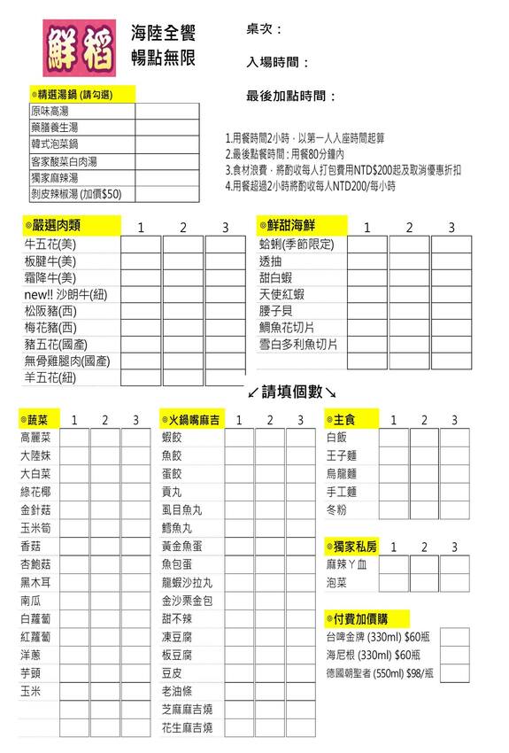 新竹竹北在地人推薦的火鍋吃到飽「鮮稻精緻鍋物」，採一人一鍋的方式，也有套餐可以選擇！ - 阿華田的美食日記