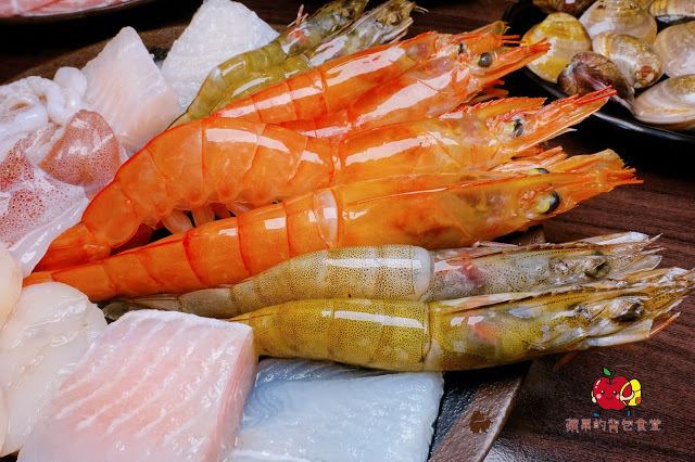 [火鍋吃到飽] 新竹 鮮稻精緻鍋物 肉類新鮮度爆表 大推霜降牛松阪豬雞肉 天使紅蝦彈牙又帶海的鮮味 親民價錢吃到飽鍋物