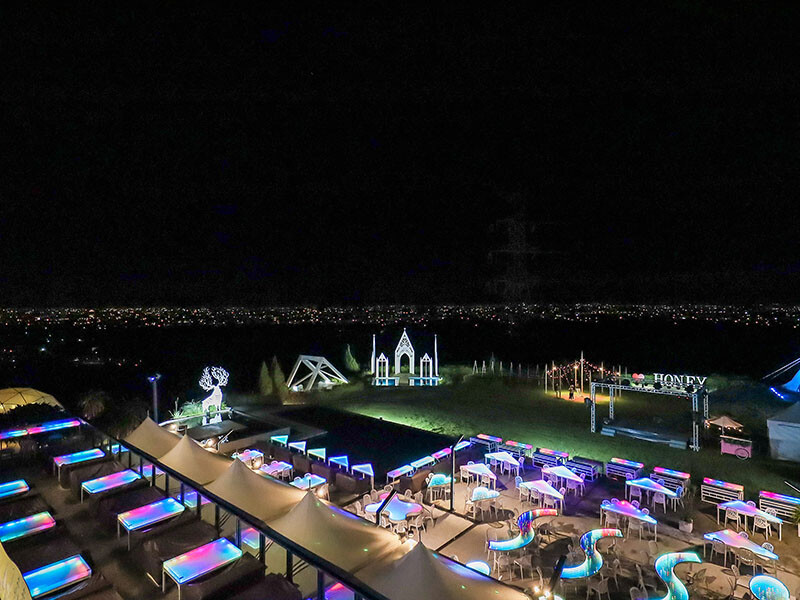 新竹夏季三角景觀咖啡廳 今夏在星光草地夜景下跳舞 新竹唯一戶外夜店風咖啡廳「初夏開嗨！6月DJ Party」開始囉~