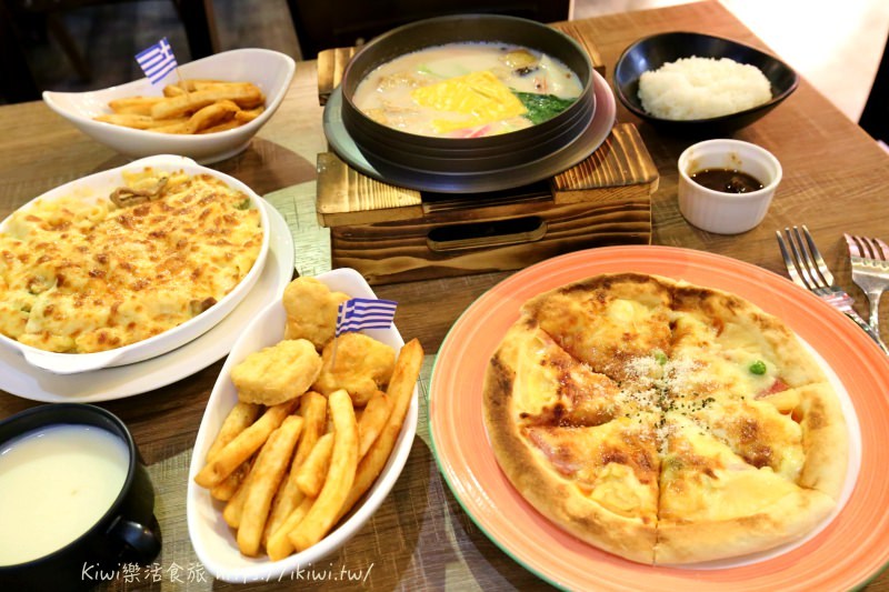 彰化義起吃麵|彰化美食義大利麵 彰化師大平價料理 適合親子/學生/家庭聚餐 - Kiwi 樂活食旅