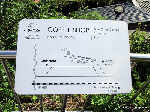 Cafe Hytte, nearby Sandiaoling, Hsinpei City, Taiwan, SJKen, Sep 13, 2019