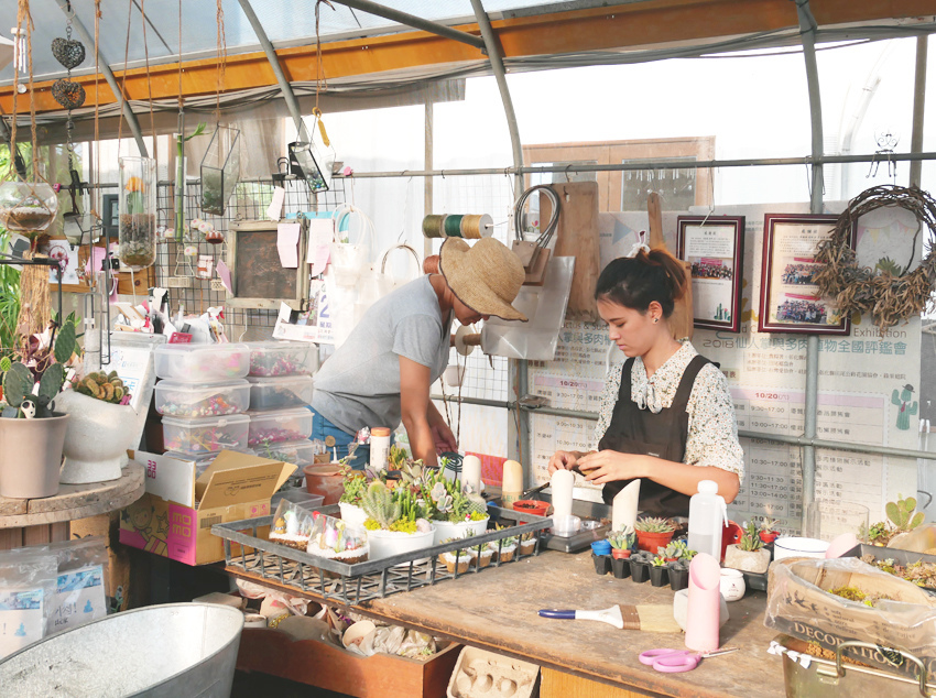 彰化田尾 ▎綠果庭院：Green Life多肉植物重鎮、多肉組盆、網美必訪 - 婗媽。甜栗子的品味生活／美妝保養