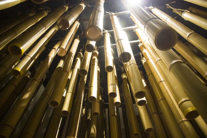 【玩樂．台中】大里景點／台中纖維工藝博物館～纖維相關展覽、體驗課程及多媒體互動，適合親子同遊