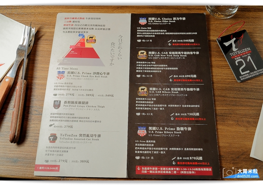 現點現切以克計價濕式熟成牛排！Totsuzen Steak,突然牛排,超值平價,想吃高級牛排不必太正式,立食x自助回收餐盤結帳再享9折,台北大安區牛排推薦,台北大安區美食推薦, - 大胃米粒 DAVI