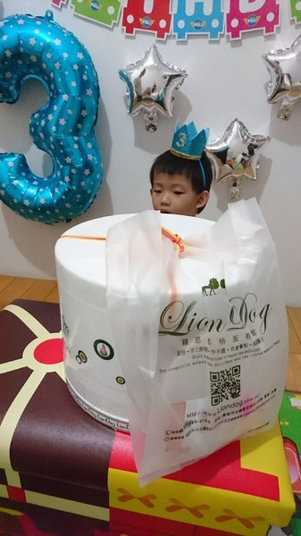 籟恩都格蛋糕塑型館(安吉店)：高雄~籟恩都格蛋糕 Lion Dog V.S 85度C咖啡烘培專賣店~波力蛋糕.飛機蛋糕~慶祝3歲生日~