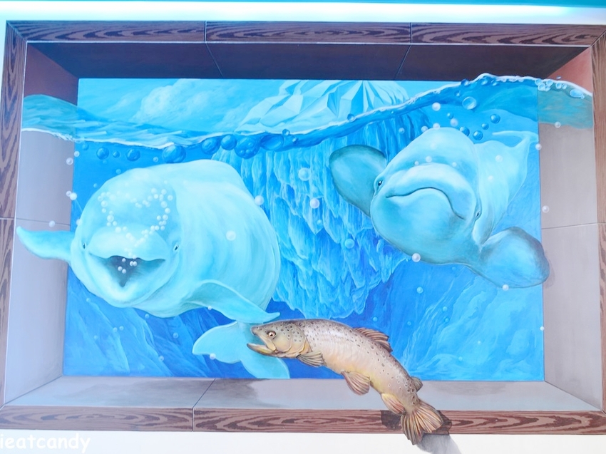 彰化新景點！整面3D彩繪牆，戲水池、白沙遊戲區，一枚硬幣可以玩半天。