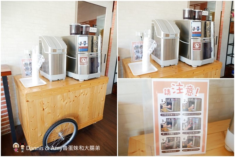 《新竹新豐下午茶推薦》豐蛋糕咖啡烘焙館下午茶推薦。平價美食爆漿NG泡芙只要10元銅板價好便宜。健康米布丁大人小孩都愛。內用黑咖啡免費喝︱明新科技大學附近(影片)