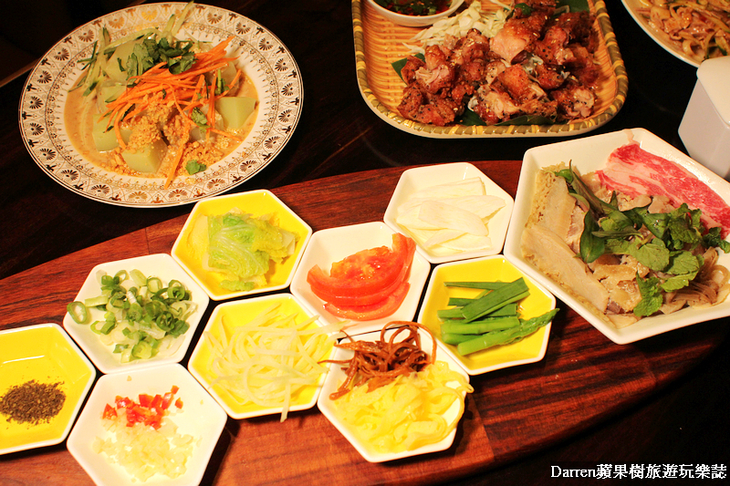 『桃園忠貞美食』八妹婆婆/桃園米線龍崗米干推薦/英式復古風餐廳吃雲南料理 - Darren蘋果樹旅遊玩樂誌