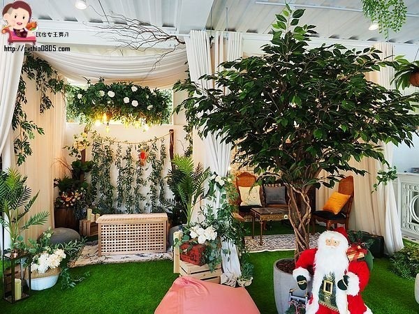 桃園平鎮美食-Amour373cafe 阿沐373-超夢幻旋轉木馬轉啊轉，IG新火紅打卡點 @民宿女王芽月-美食.旅遊.全台趴趴走