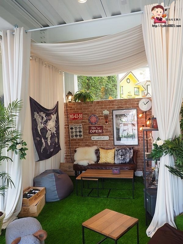 桃園平鎮美食-Amour373cafe 阿沐373-超夢幻旋轉木馬轉啊轉，IG新火紅打卡點 @民宿女王芽月-美食.旅遊.全台趴趴走