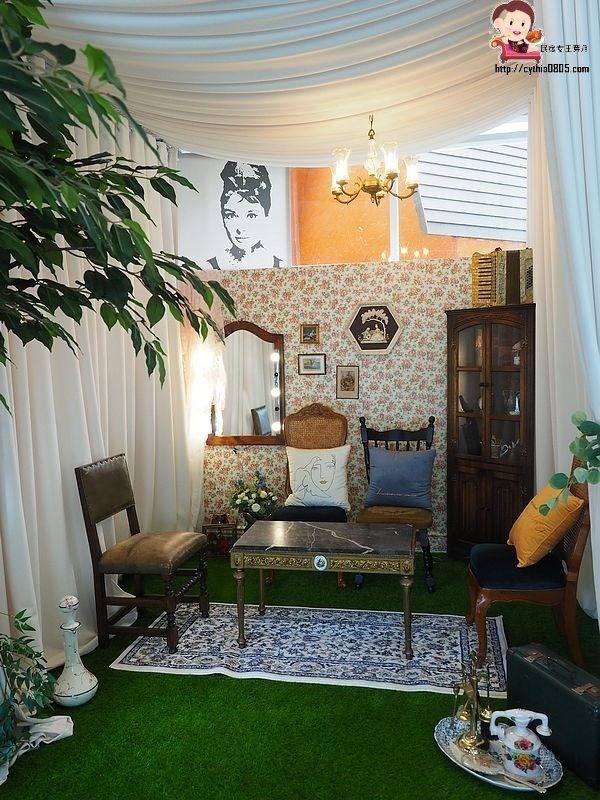 桃園平鎮美食-Amour373cafe 阿沐373-超夢幻旋轉木馬轉啊轉，IG新火紅打卡點 @民宿女王芽月-美食.旅遊.全台趴趴走