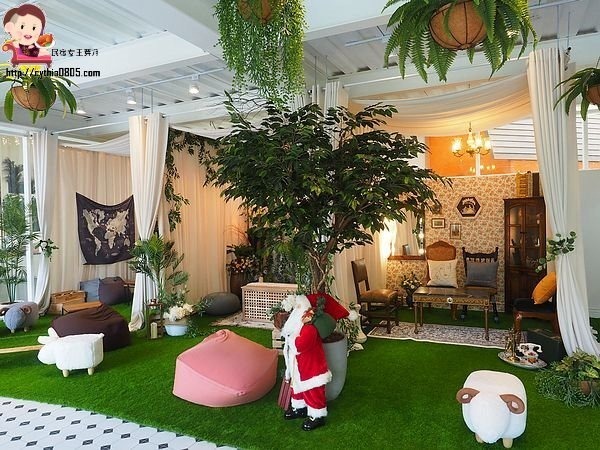 桃園平鎮美食-Amour373cafe 阿沐373-超夢幻旋轉木馬轉啊轉，IG新火紅打卡點 @民宿女王芽月-美食.旅遊.全台趴趴走