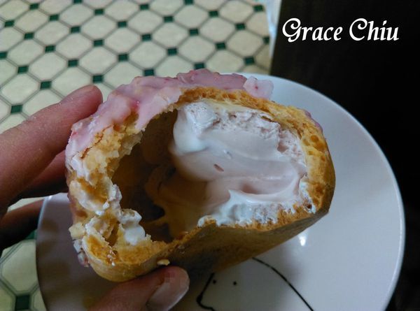 全家 脆皮草莓泡芙 超商泡芙