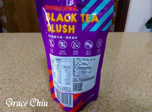 頂呱呱紅茶雪泥冰沙 全家便利商店購入