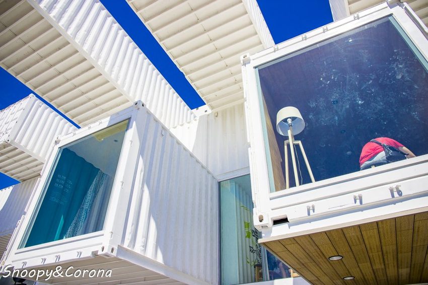 【吃喝．花蓮】星巴克洄瀾門市～亞洲首間貨櫃屋門市，日本知名建築設計師隈研吾設計