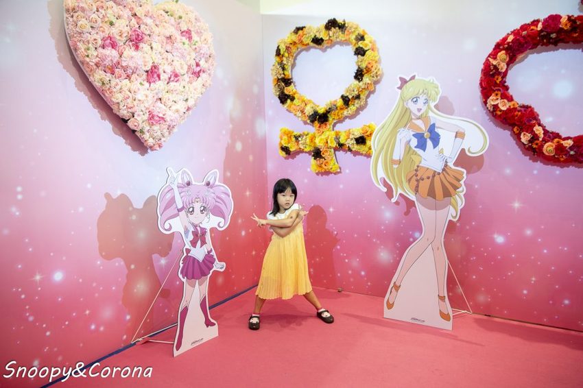 【活動．台北】美少女戰士夢幻世界快閃店Dream World～夢幻花牆與大型月亮美拍場景，月野兔房間真實呈現