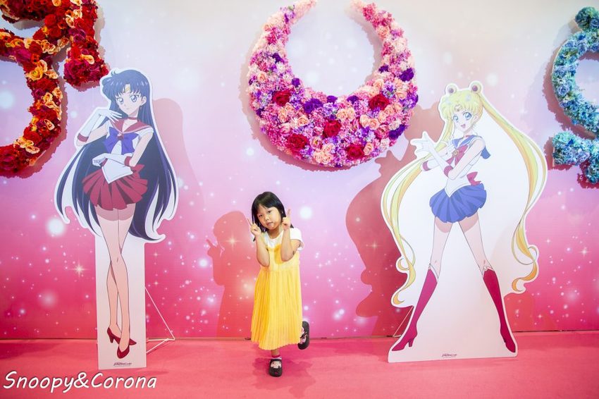【活動．台北】美少女戰士夢幻世界快閃店Dream World～夢幻花牆與大型月亮美拍場景，月野兔房間真實呈現