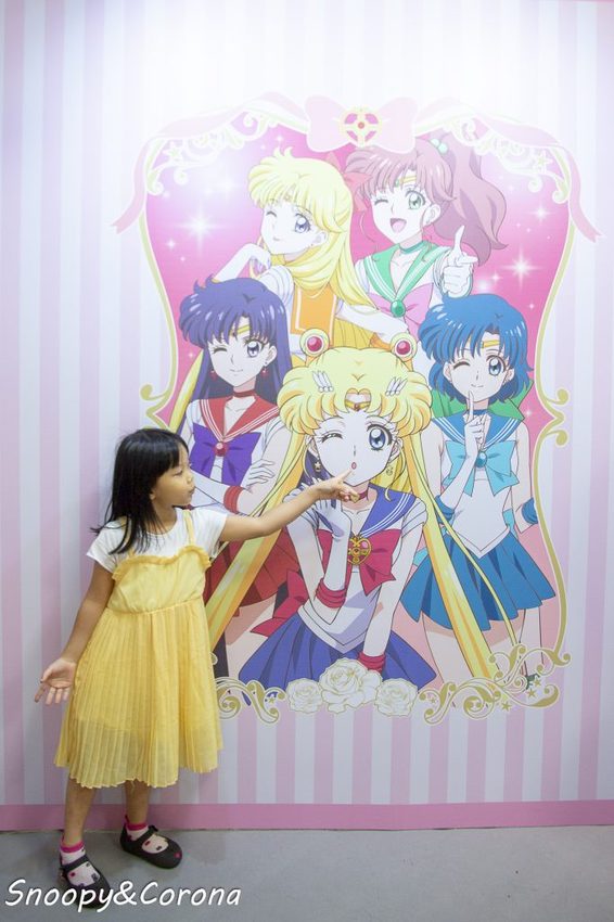 【活動．台北】美少女戰士夢幻世界快閃店Dream World～夢幻花牆與大型月亮美拍場景，月野兔房間真實呈現