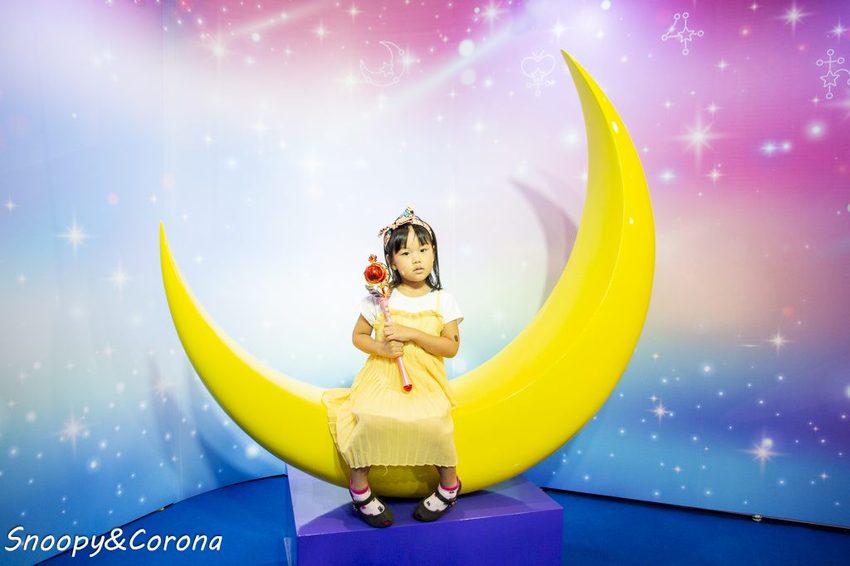 【活動．台北】美少女戰士夢幻世界快閃店Dream World～夢幻花牆與大型月亮美拍場景，月野兔房間真實呈現