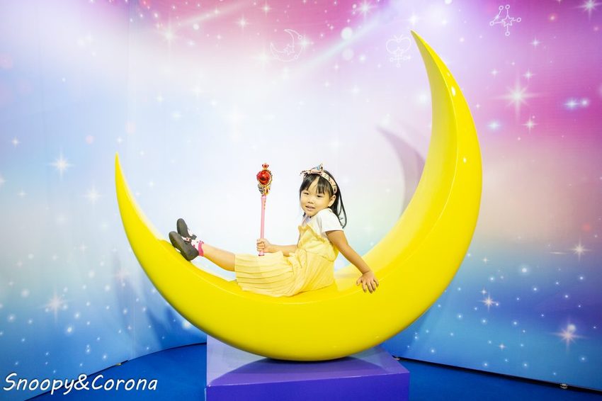 【活動．台北】美少女戰士夢幻世界快閃店Dream World～夢幻花牆與大型月亮美拍場景，月野兔房間真實呈現