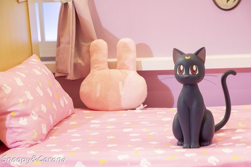 【活動．台北】美少女戰士夢幻世界快閃店Dream World～夢幻花牆與大型月亮美拍場景，月野兔房間真實呈現