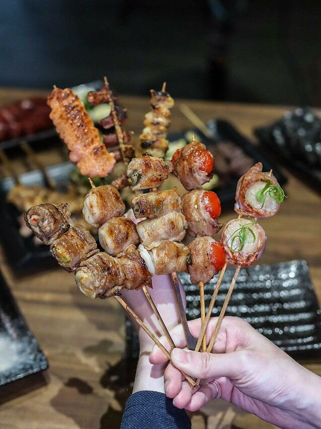 新竹深夜串燒!丰丰燒居酒屋日式烤物 炸物、關東煮,晚餐宵夜開吃。