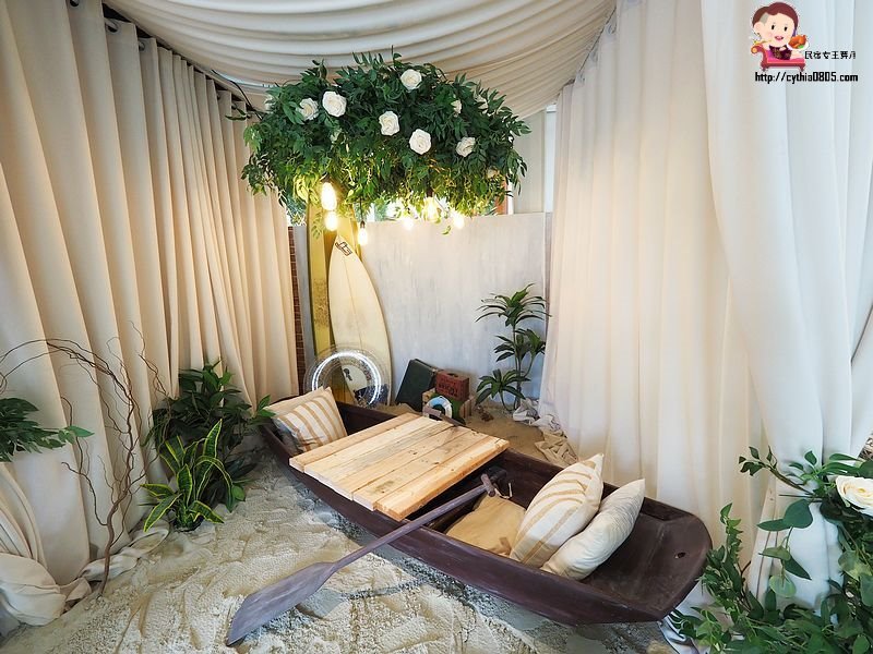 桃園平鎮美食-Amour373cafe 阿沐373-把沙灘搬進咖啡廳裡，餐點精緻好吃有用心  (邀約) @民宿女王芽月-美食.旅遊.全台趴趴走