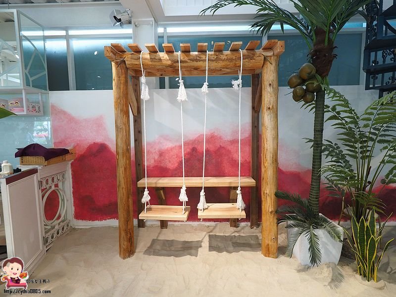 桃園平鎮美食-Amour373cafe 阿沐373-把沙灘搬進咖啡廳裡，餐點精緻好吃有用心  (邀約) @民宿女王芽月-美食.旅遊.全台趴趴走