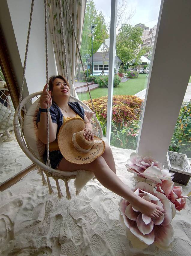 桃園平鎮美食-Amour373cafe 阿沐373-把沙灘搬進咖啡廳裡，餐點精緻好吃有用心  (邀約) @民宿女王芽月-美食.旅遊.全台趴趴走