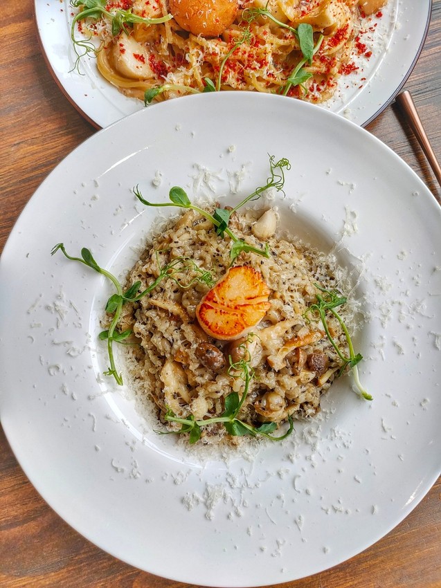 桃園平鎮美食-Amour373cafe 阿沐373-把沙灘搬進咖啡廳裡，餐點精緻好吃有用心  (邀約) @民宿女王芽月-美食.旅遊.全台趴趴走