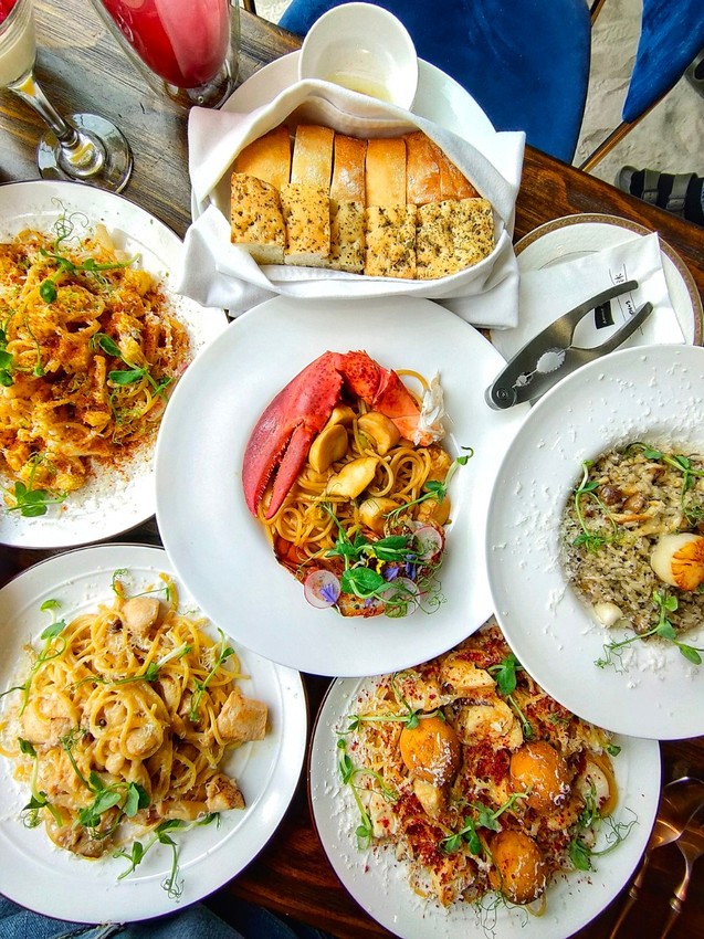 桃園平鎮美食-Amour373cafe 阿沐373-把沙灘搬進咖啡廳裡，餐點精緻好吃有用心  (邀約) @民宿女王芽月-美食.旅遊.全台趴趴走