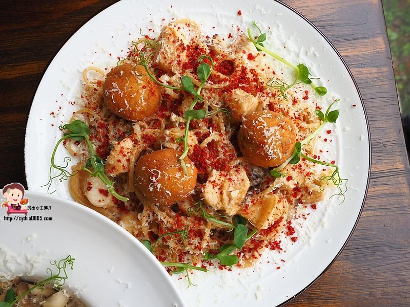 桃園平鎮美食-Amour373cafe 阿沐373-把沙灘搬進咖啡廳裡，餐點精緻好吃有用心  (邀約) @民宿女王芽月-美食.旅遊.全台趴趴走