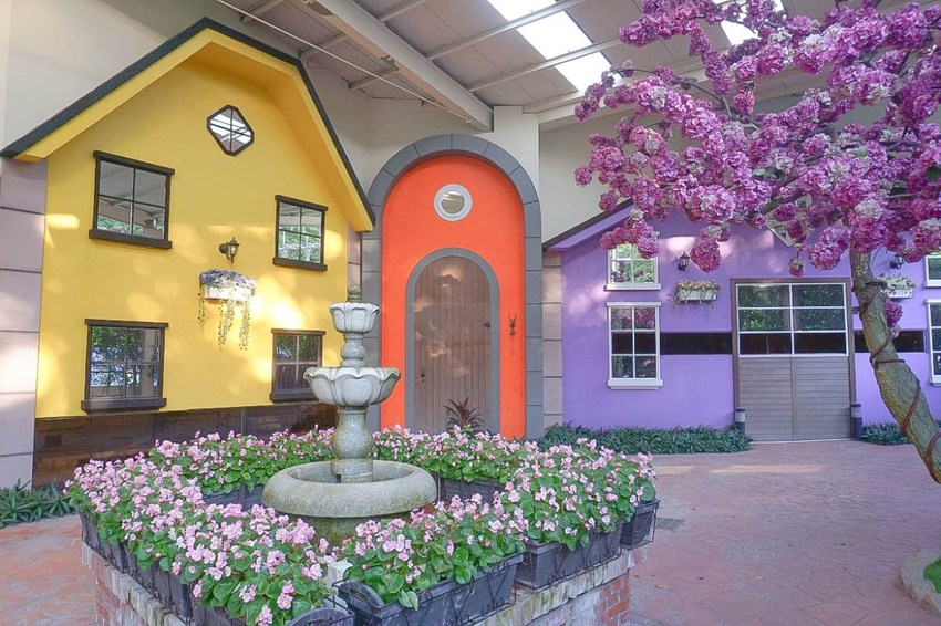 桃園新景點|Amour373(阿沐373)超好拍!德式街拍雜誌風、旋轉木馬、巨大鑽石、花瓣盪鞦韆,進入歐風小鎮拍個過癮!詳細菜單、備有停車場、大眾運輸