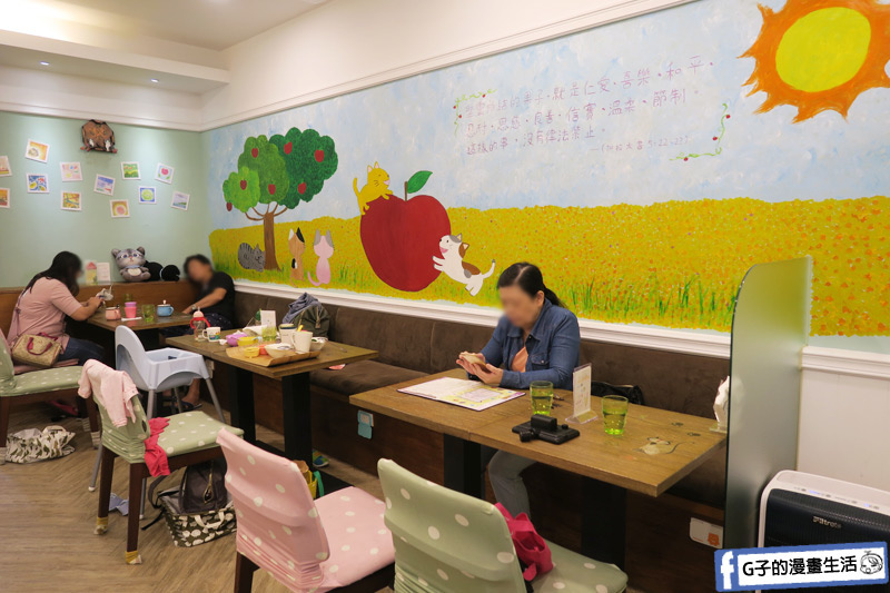 頂溪站咖啡廳-果子．幸福料理 Cat’s Kitchen.永和親子友善餐廳