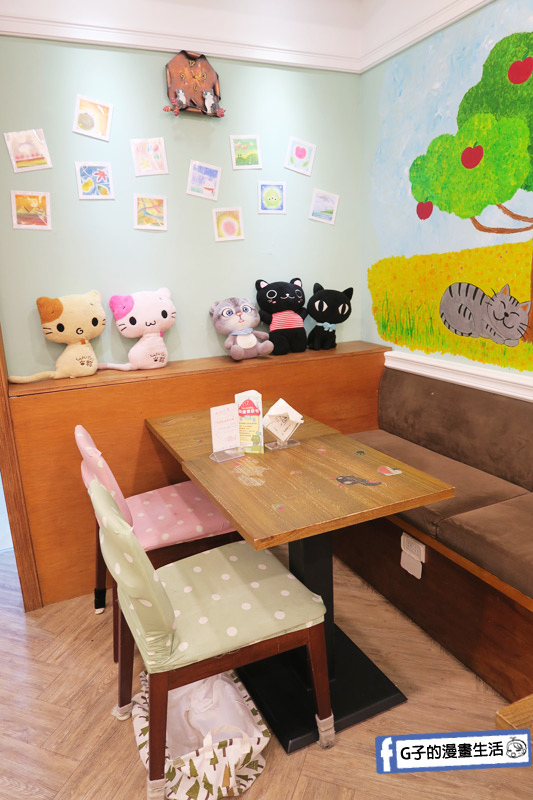 頂溪站咖啡廳-果子．幸福料理 Cat’s Kitchen.永和親子友善餐廳