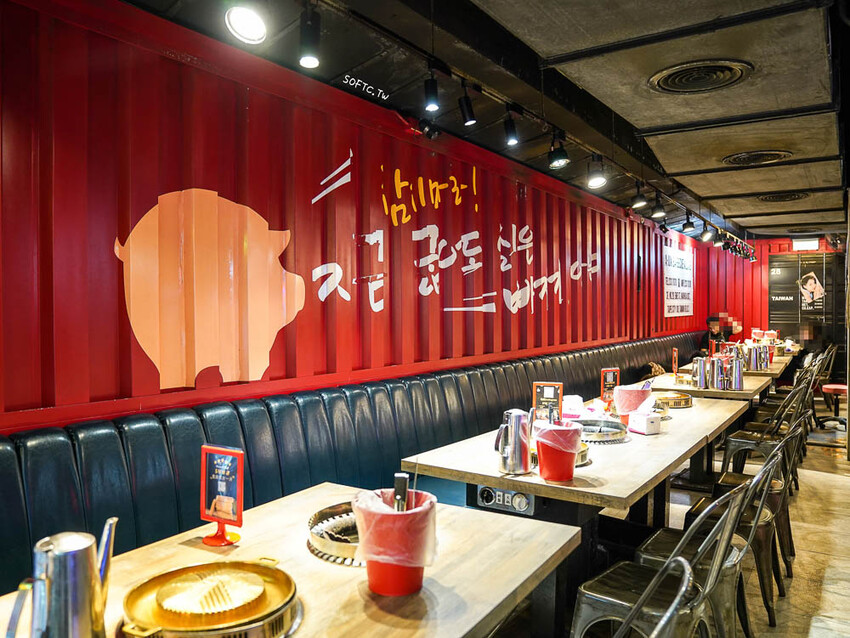 西門韓式烤肉吃到飽「阿豬嘻烤肉村」超平價銅盤烤肉&部隊鍋吃到飽 - 軟西,遊記