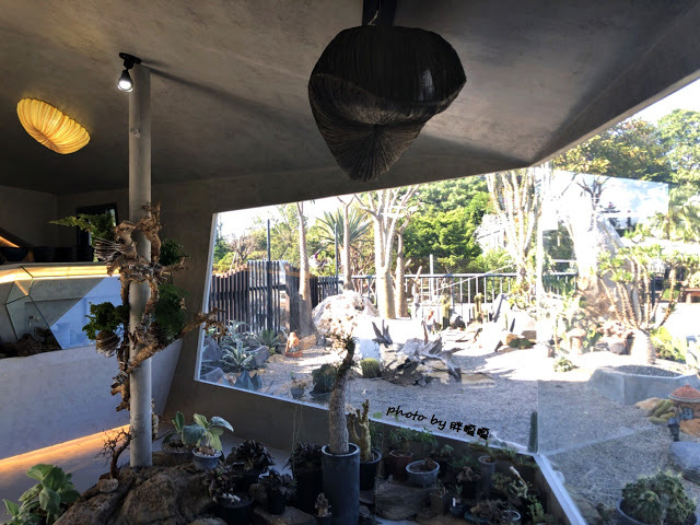 【彰化 田尾】酉 Succulent & Artwork☁☁☁捌程景觀設計內，唯美玻璃屋搭配沙漠造景，超多萌翻天的多肉植物還有雲朵造景，超好拍的小景點，園內販售咖啡，來個悠閒午後約會吧😉